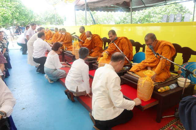 พิธีสงฆ์และการถวายเครื่องสักการะในงานปี 2569