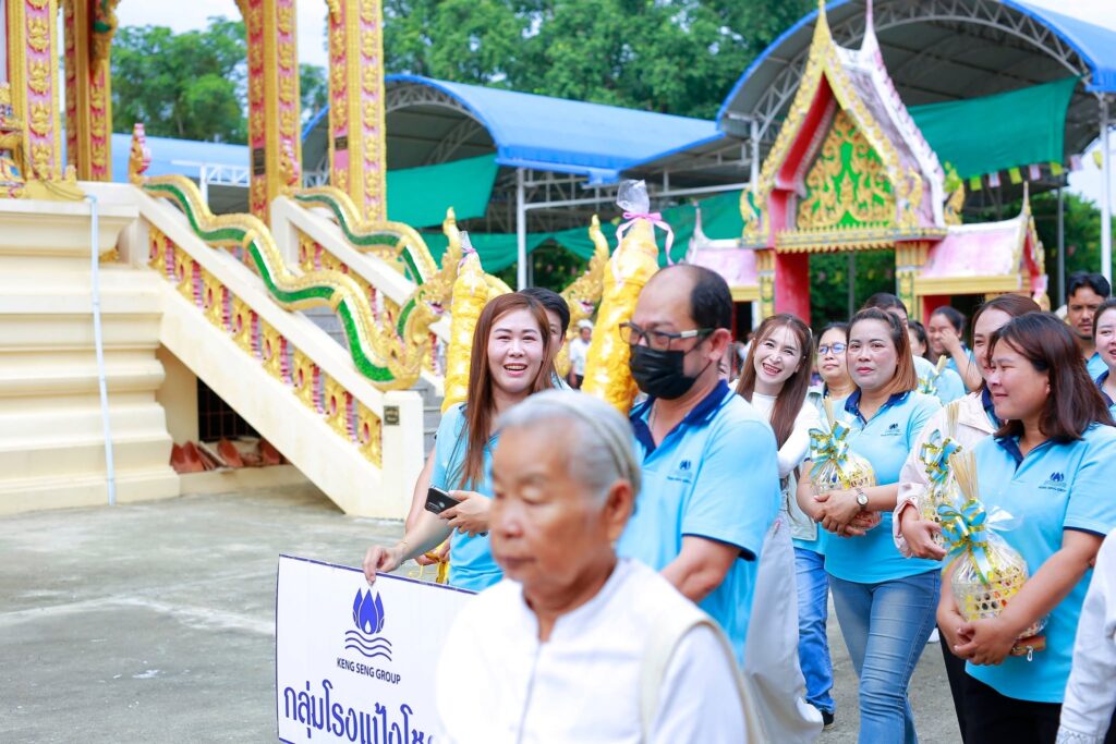 ขบวนถวายเทียนของเครือข่ายตำบลทัพหลวง ปี 2569