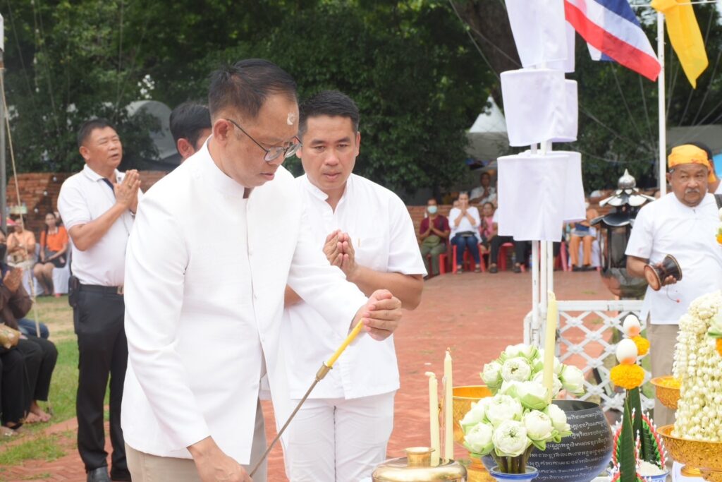 ขั้นตอนประกอบพิธีบวงสรวงบริเวณลานหน้าองค์พระ ปี 2568