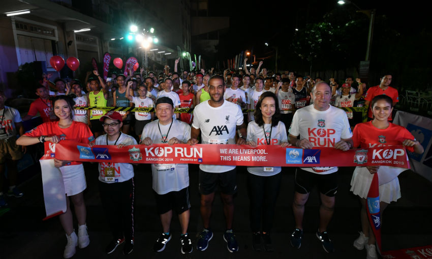 บรรยากาศจุดปล่อยตัว KOP RUN Bangkok ปี 2562 ณ สนามศุภชลาศัย