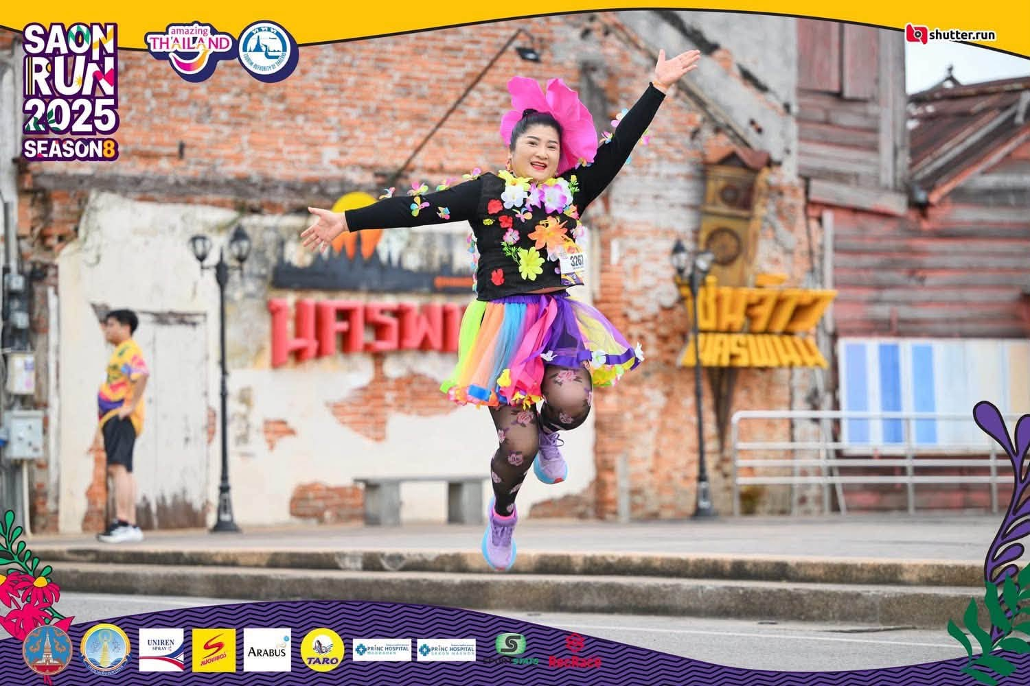 นักวิ่งแฟนซีบนเส้นทางสะออนรัน นครพนม ครั้งที่ 8 ปี 2568
