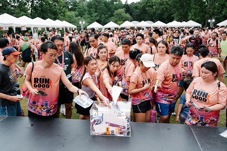 ผู้ร่วมงาน IHG Run for Good 2025 ปี 2568 ไม่ใช่ภาพงานปี 2569