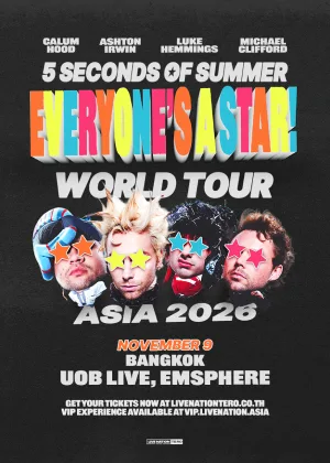 5 SECONDS OF SUMMER: EVERYONE'S A STAR! WORLD TOUR