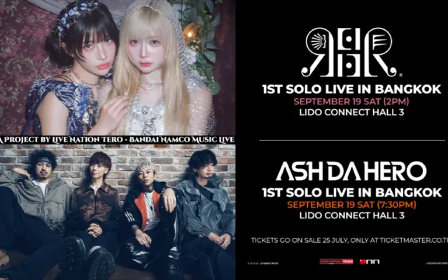 REIRIE และ ASH DA HERO — 1st SOLO LIVE IN BANGKOK