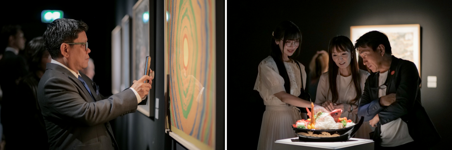 ชุดภาพผู้ร่วมพิธีเปิดถ่ายภาพและชมผลงานในนิทรรศการ The Superlative Artistry of Japan ณ TCDC กรุงเทพฯ ปี 2569