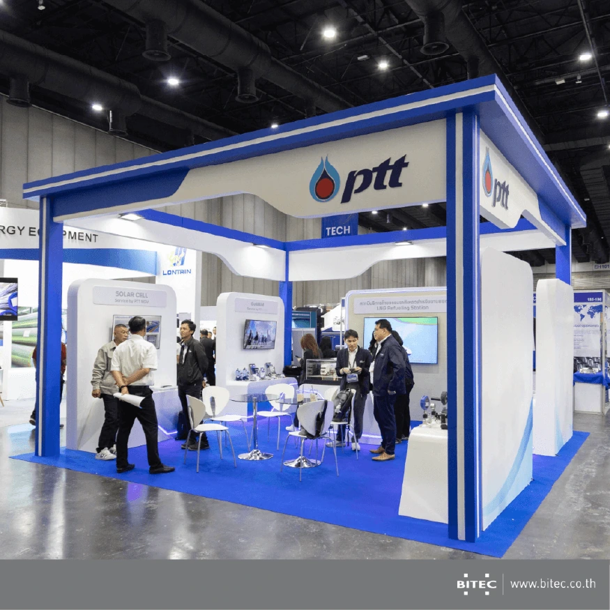 บูธเทคโนโลยีพลังงานภายใน Oil & Gas Thailand 2025
