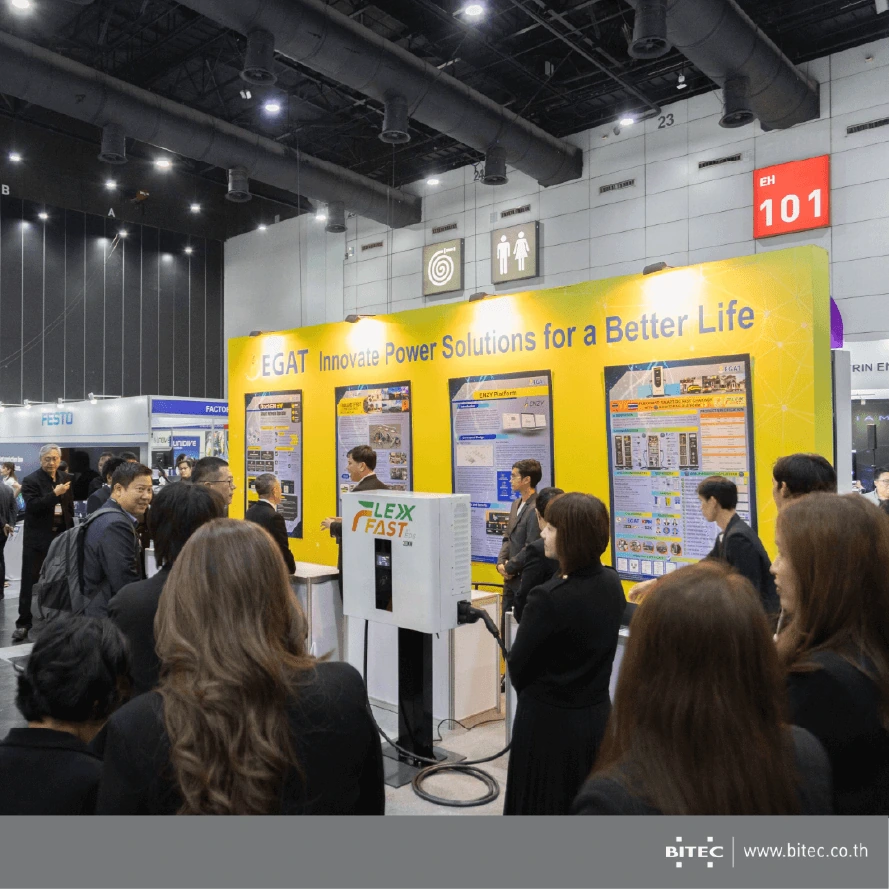 การนำเสนอโซลูชันพลังงานใน Powerex & Electric Asia 2025