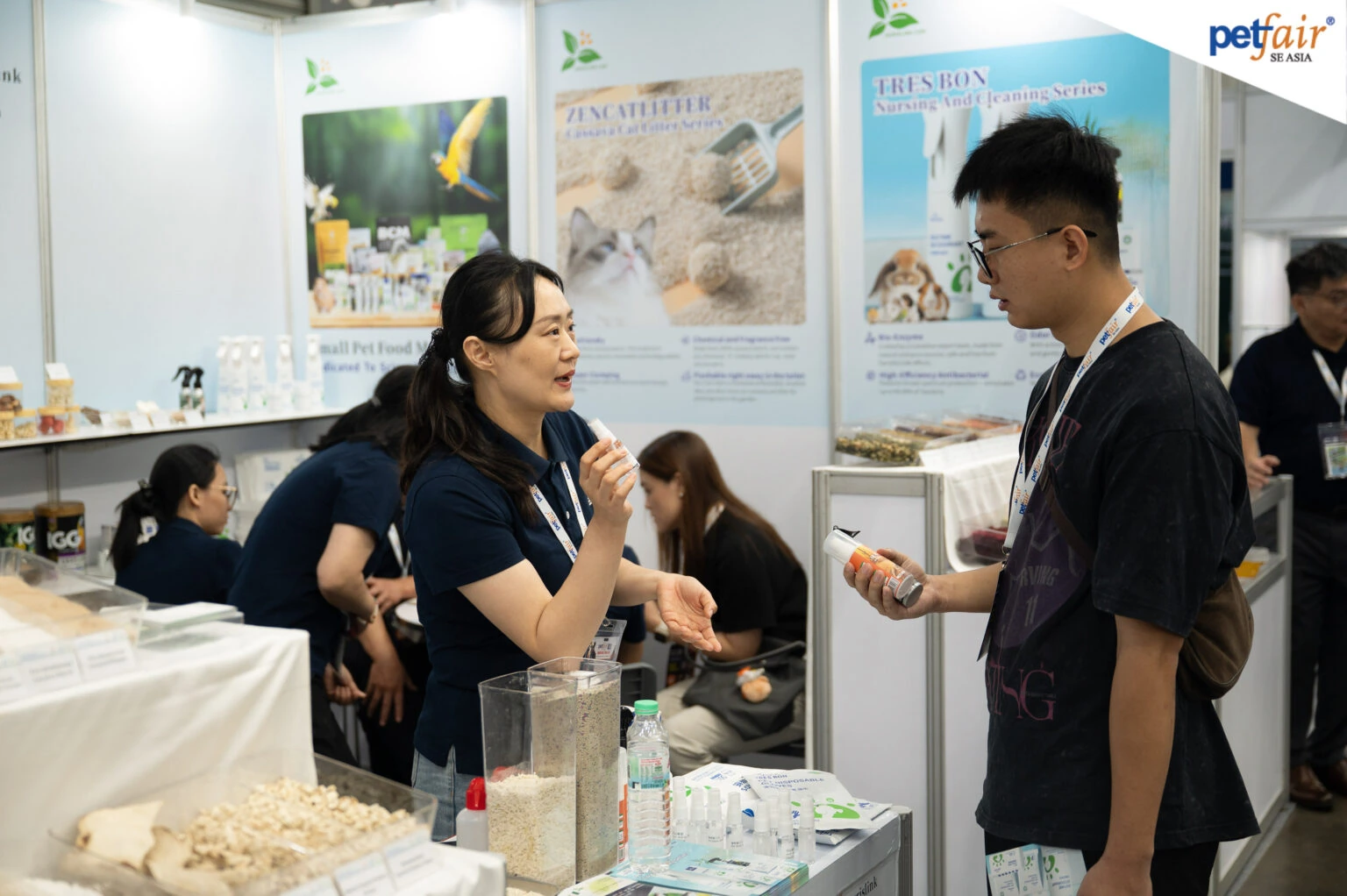 การเจรจาธุรกิจภายใน Pet Fair South East Asia 2025