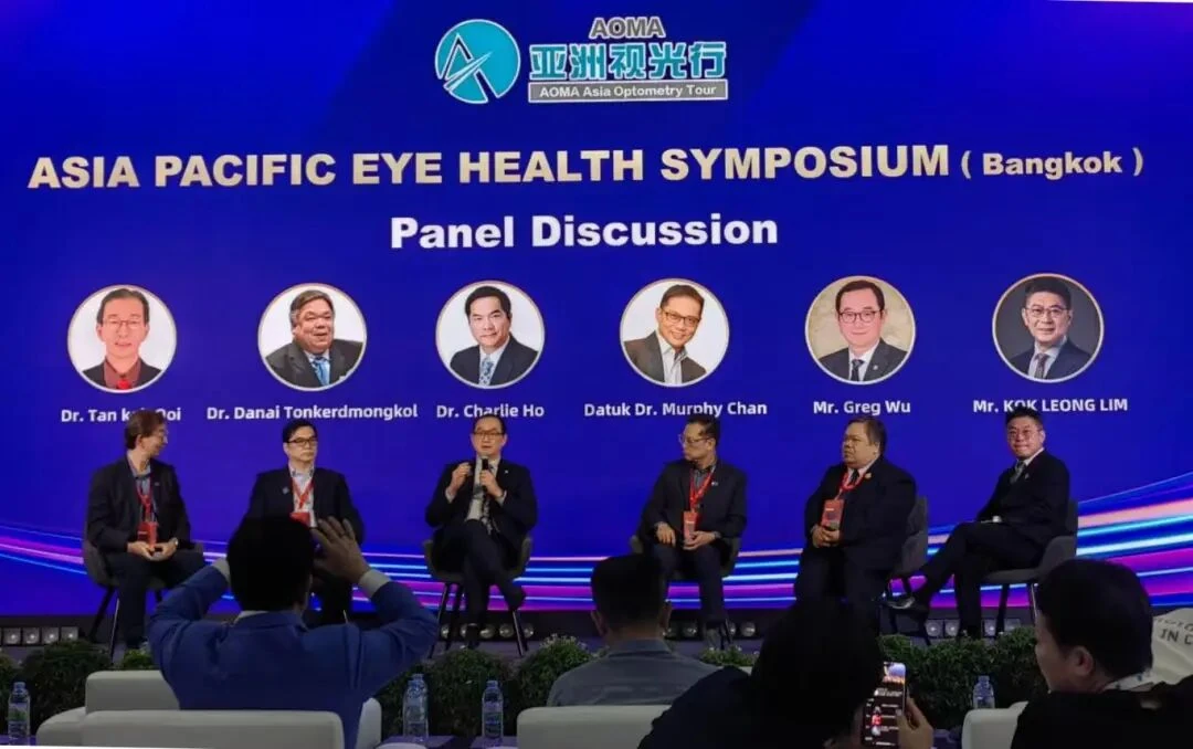 ผู้ร่วมเสวนา Asia Pacific Eye Health Symposium ในงาน WOF Bangkok 2025