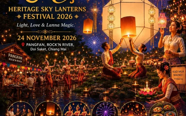 Chiang Mai Heritage Sky Lanterns Festival 2026