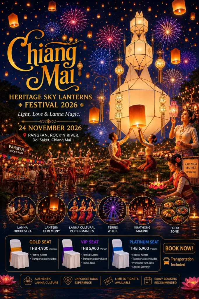 Chiang Mai Heritage Sky Lanterns Festival 2026