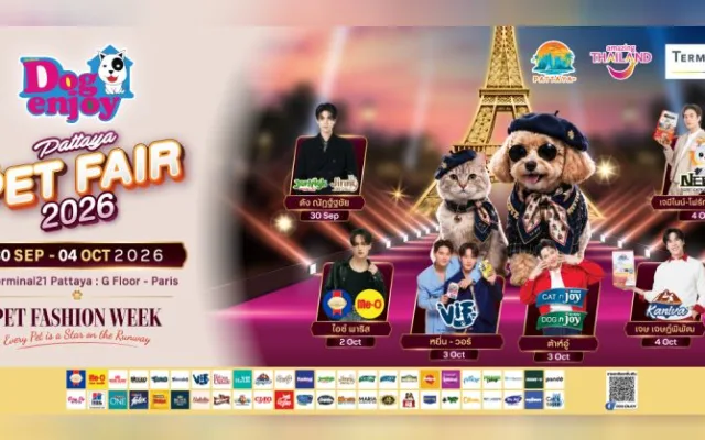 Dog Enjoy Pattaya Pet Fair 2026