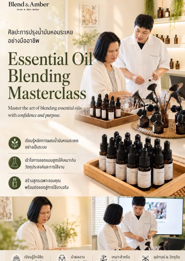 Essential Oil Blending Masterclass – 20 September 2026