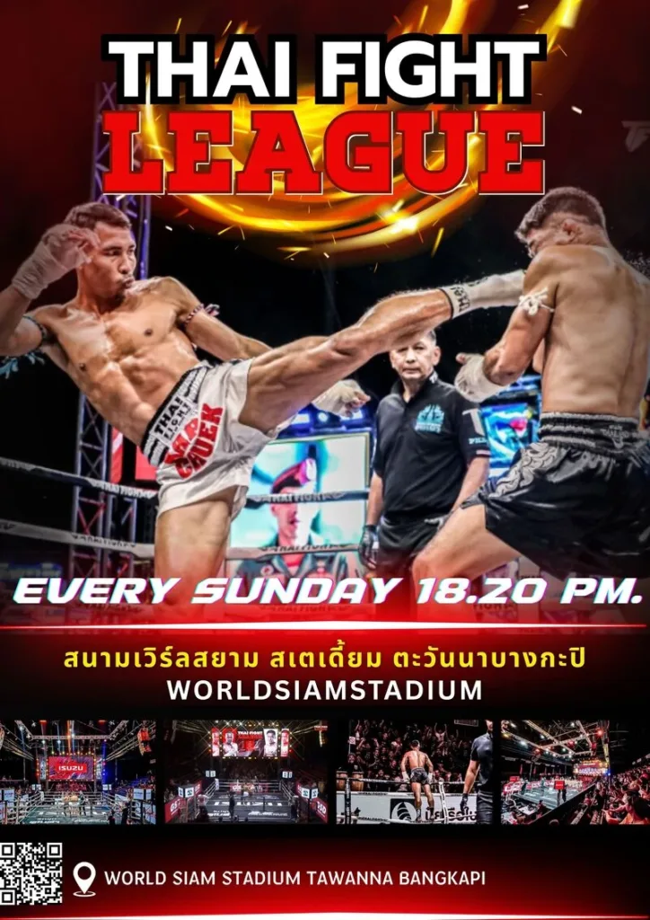 Thai Fight League at World Siam Stadium in Bangkok