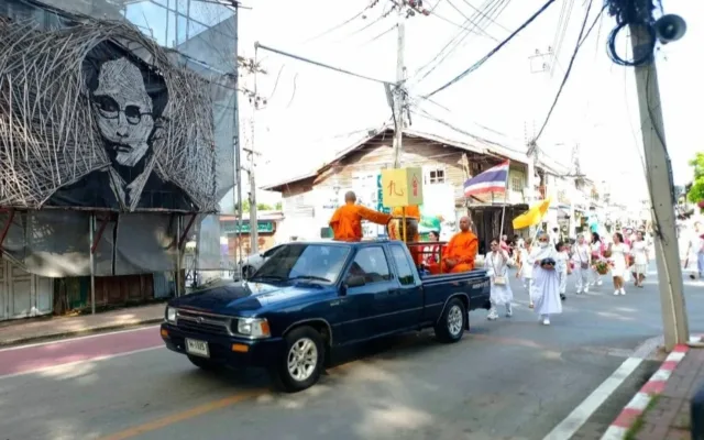 เทศกาลถือศีลกินเจ โรงเจเค่งฮกตั๊ว วัดถาวรวราราม จังหวัดกาญจนบุรี