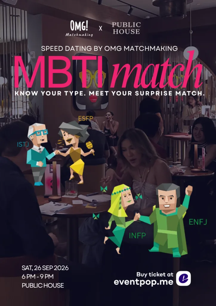 M/F Speed Dating by OMG Matchmaking: OMG! MBTI MATCH