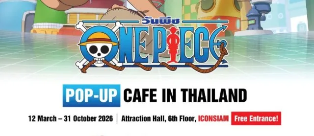One Piece Pop-up Cafe in Thailand