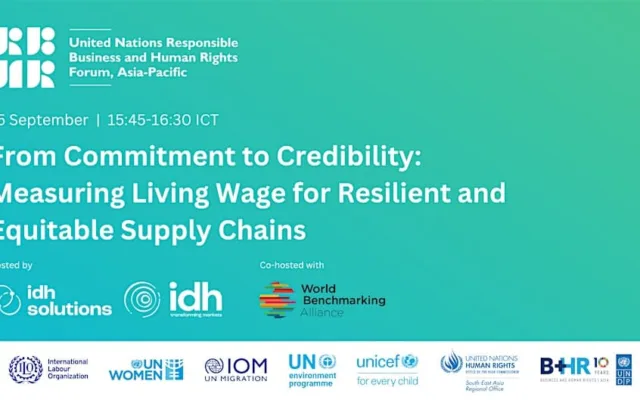 UNRBHR Forum APAC 2026: Measuring Living Wage for Supply Chains