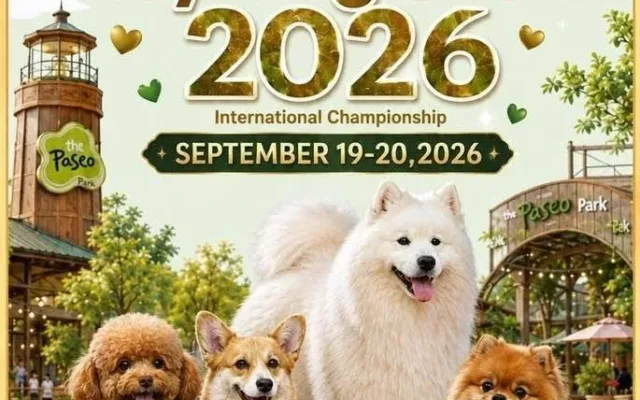 SmartHeart Gold Toy Dog Show 2026 รอบ 19–20 กันยายน