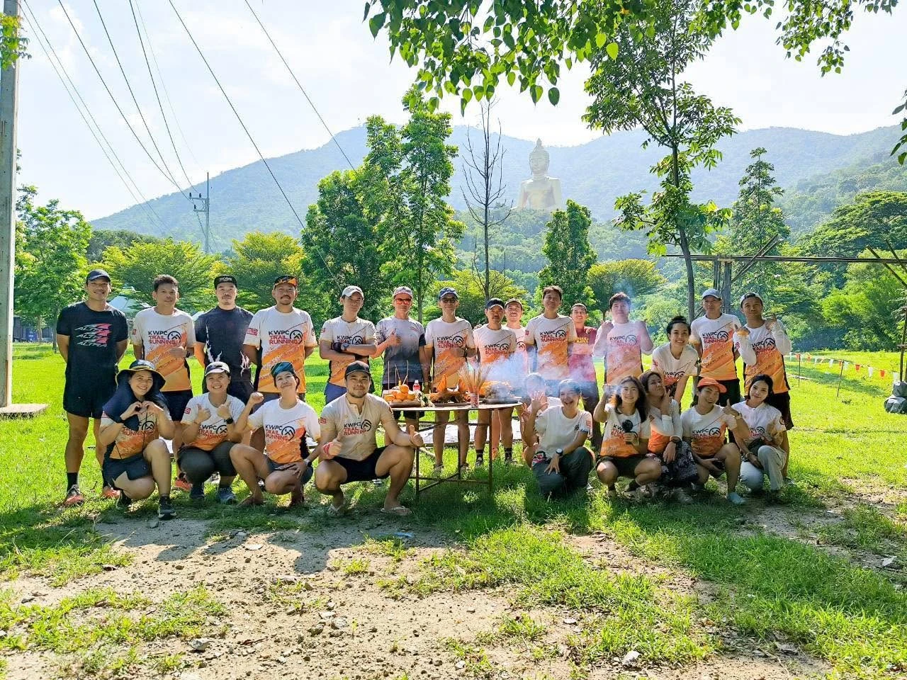 การถ่ายภาพร่วมกันในพื้นที่งาน KWPC ON THE ROCK 2026