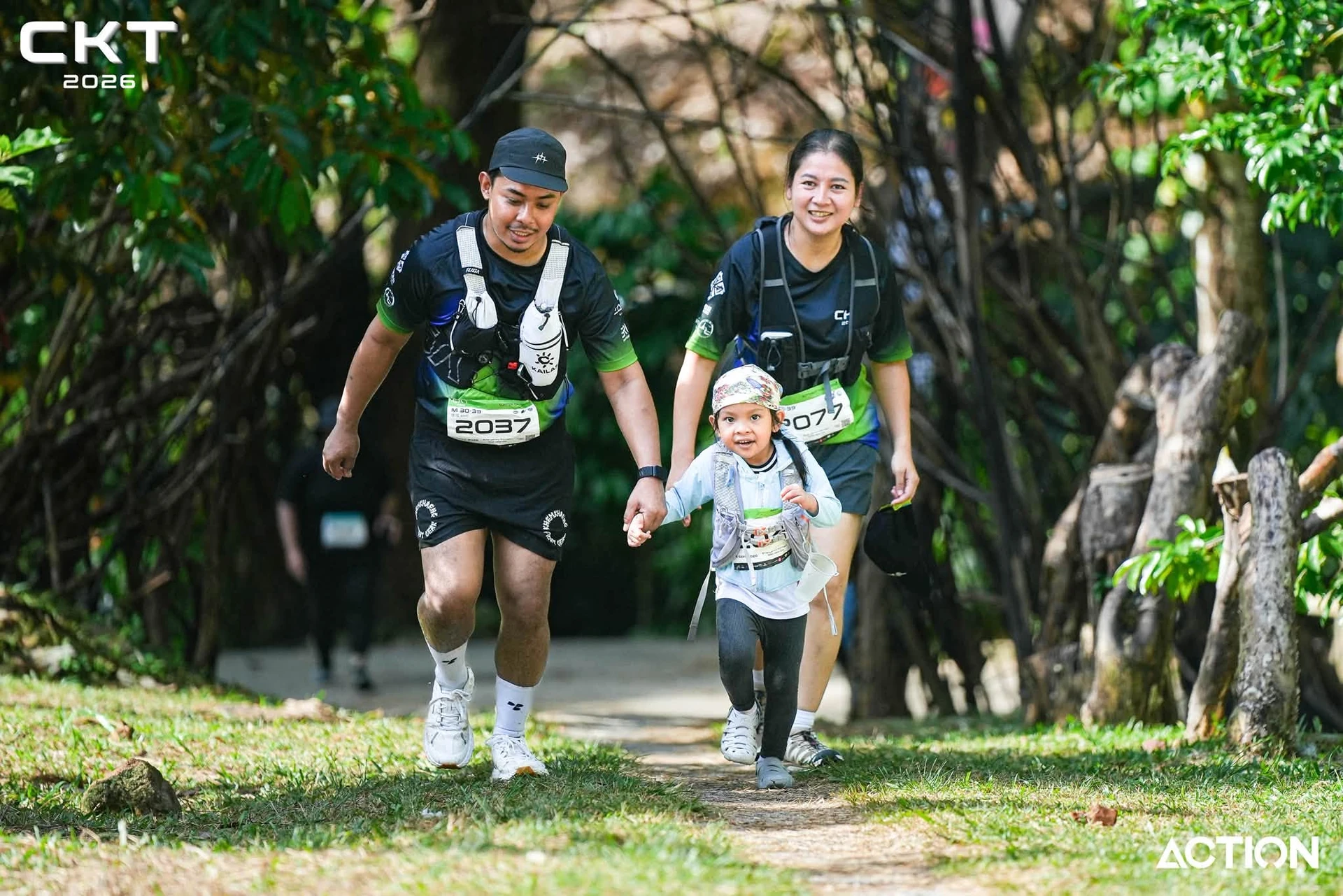 ผู้ร่วมกิจกรรมบนทางธรรมชาติใน Changklang Trail 2026