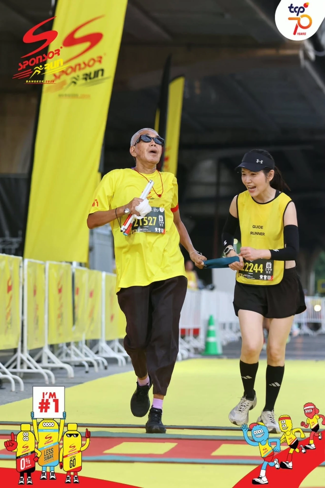 นักวิ่งในพื้นที่งานจากรายงานหลังงาน Sponsor Run Bangkok 2026