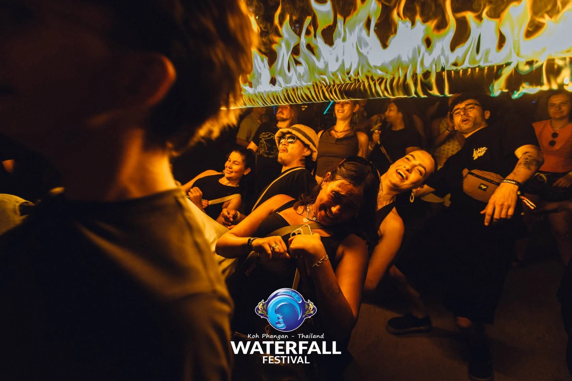 ภาพบรรยากาศกิจกรรมยามค่ำคืนจากอัลบั้ม Waterfall Festival ที่ผู้จัดระบุ September 9TH,2026