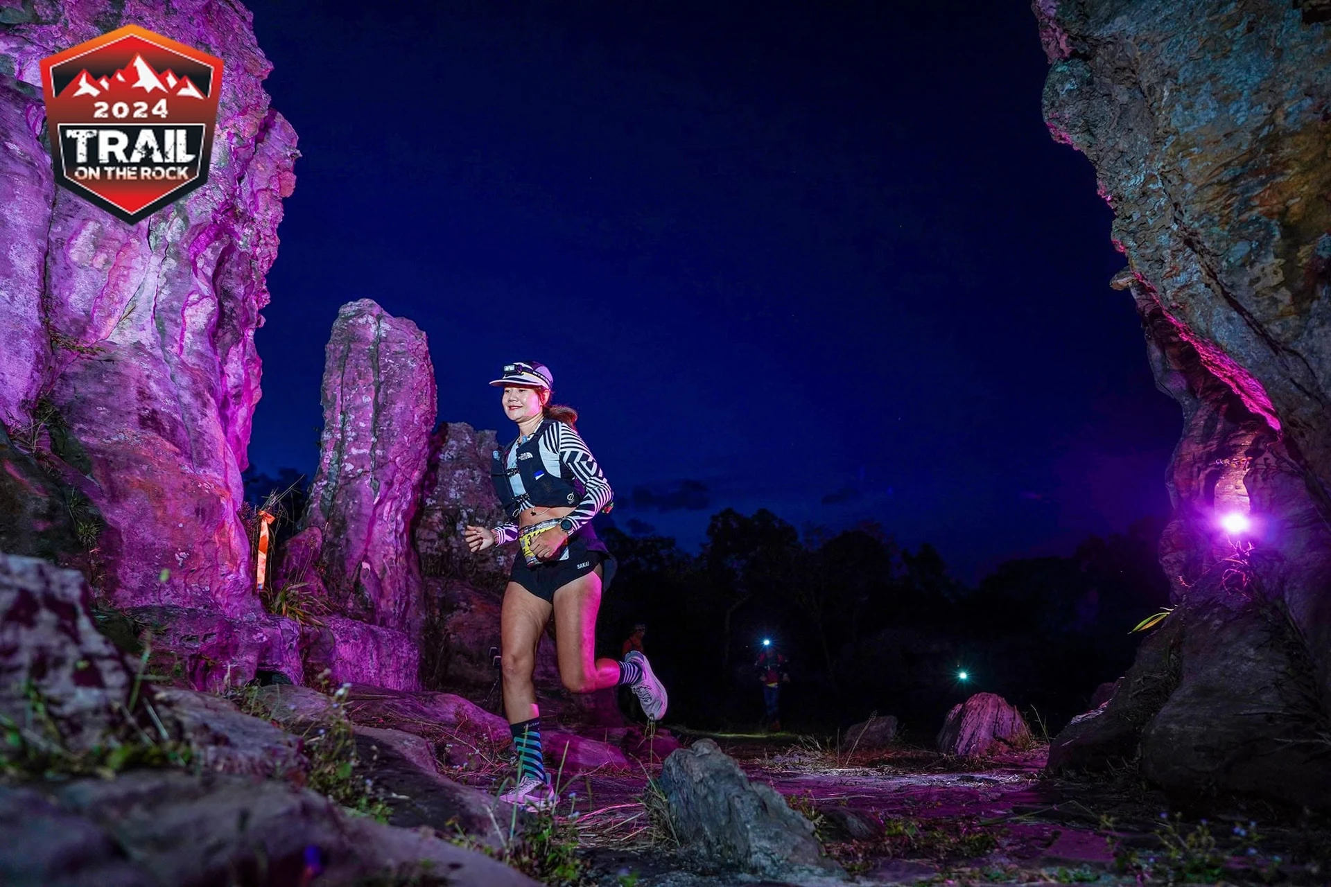 ภาพวิ่งบริเวณลานหินจากรายงาน Trail On The Rock ครั้งก่อน คงตรางาน 2024