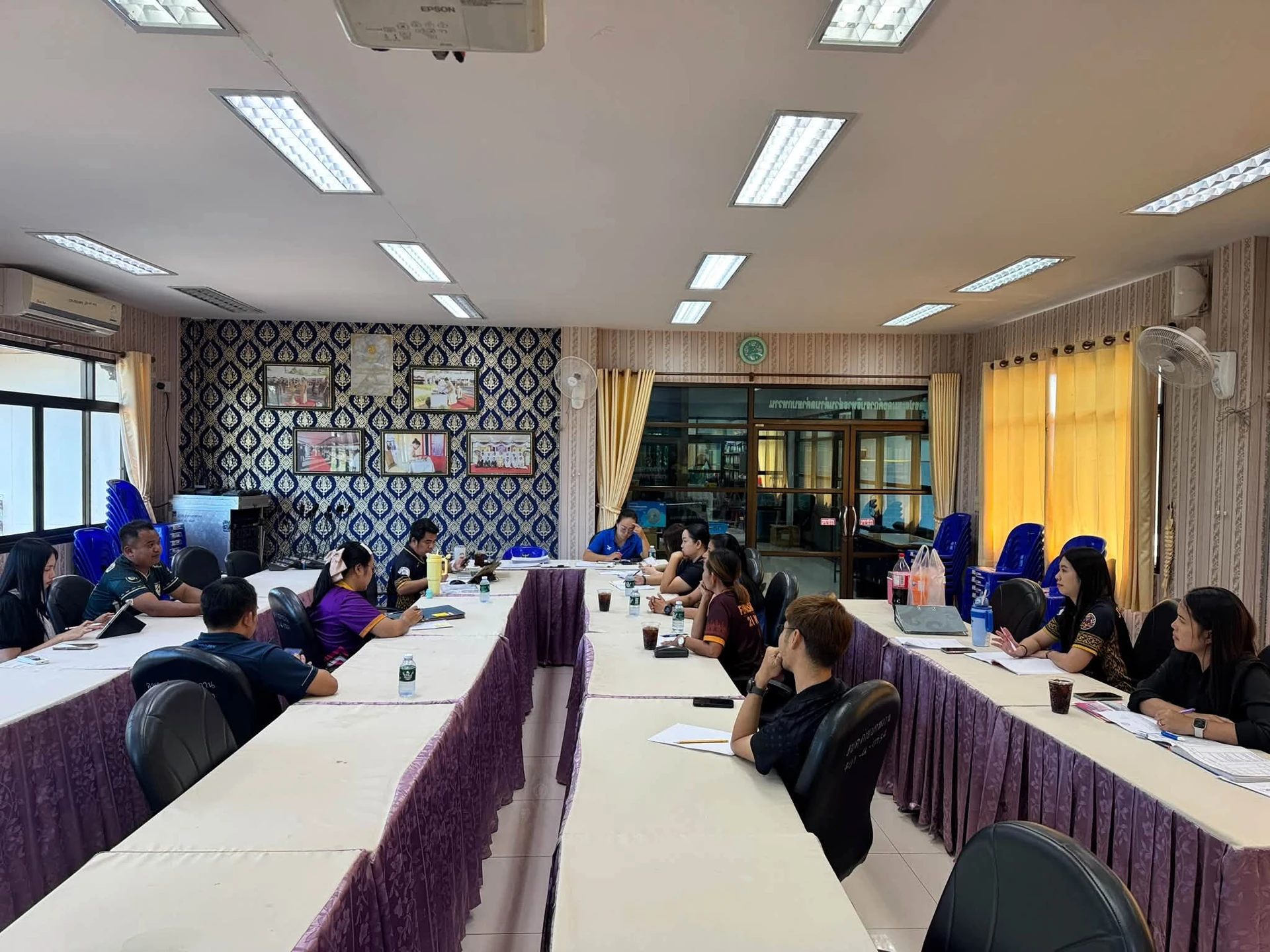 ภาพรวมการประชุมติดตามงานประชาสัมพันธ์ค่ายบกหวานฮาล์ฟมาราธอน ครั้งที่ 3