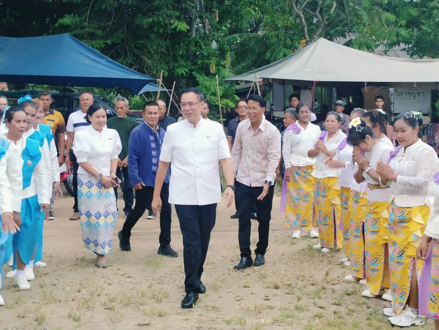 บรรยากาศบริเวณงานสืบสานมรดกเดือนสิบ ณ วัดรังสิตาวาส ปี 2569