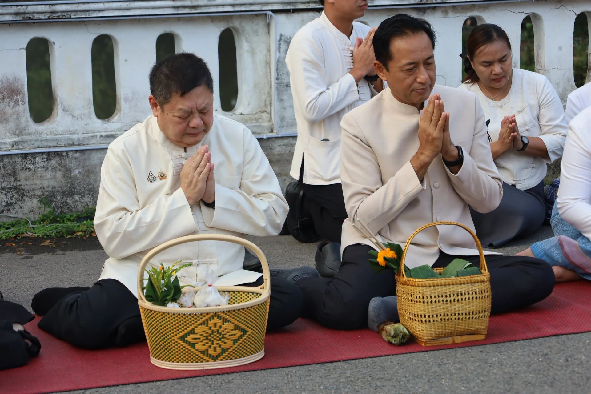 ตะกร้าและพื้นที่นั่งอีกมุม จากรายงานกิจกรรมลำพูนวันที่ 2 ตุลาคม 2569