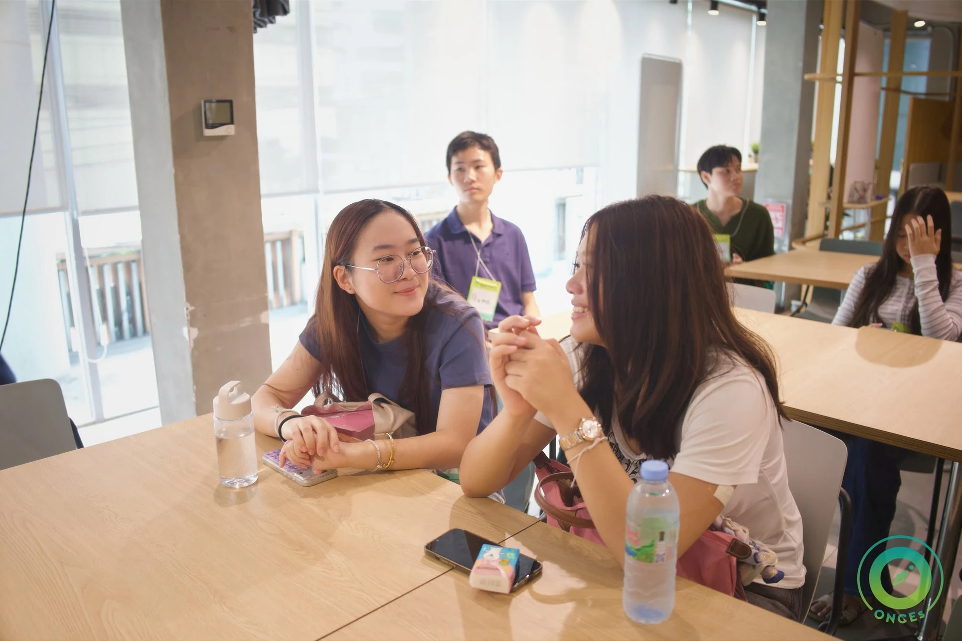 ช่วงกิจกรรมรอบโต๊ะในค่ายจิตวิทยาอินเตอร์ รุ่น 8 วันที่ 9 สิงหาคม 2569