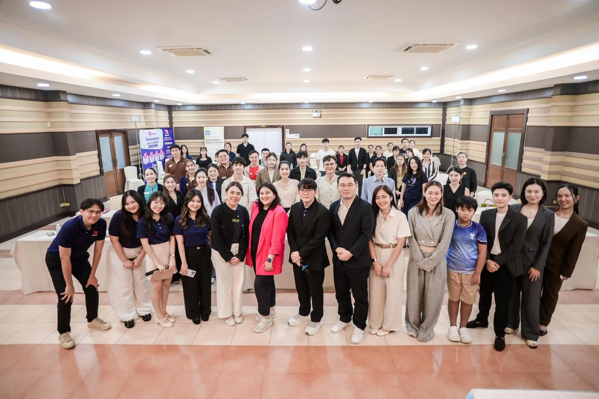 บรรยากาศห้องสัมมนาจากรายงาน AI Wave 2026 ของ BOOKOLA