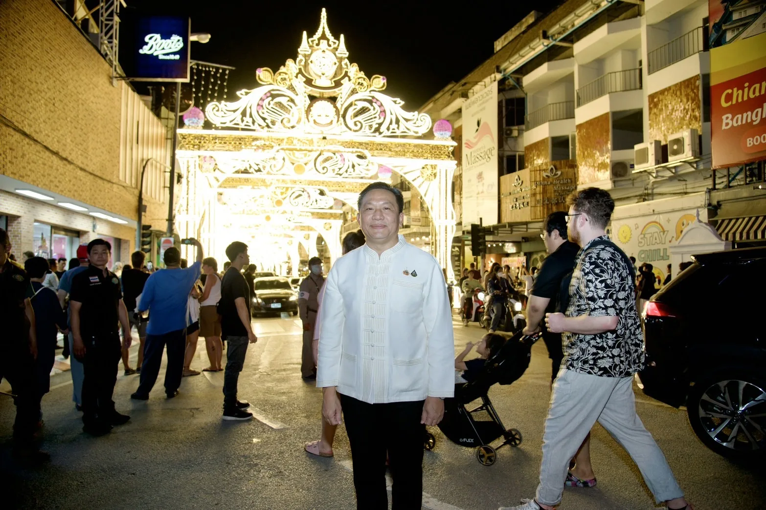 บรรยากาศการตกแต่งเมืองเชียงใหม่ ปี 2567