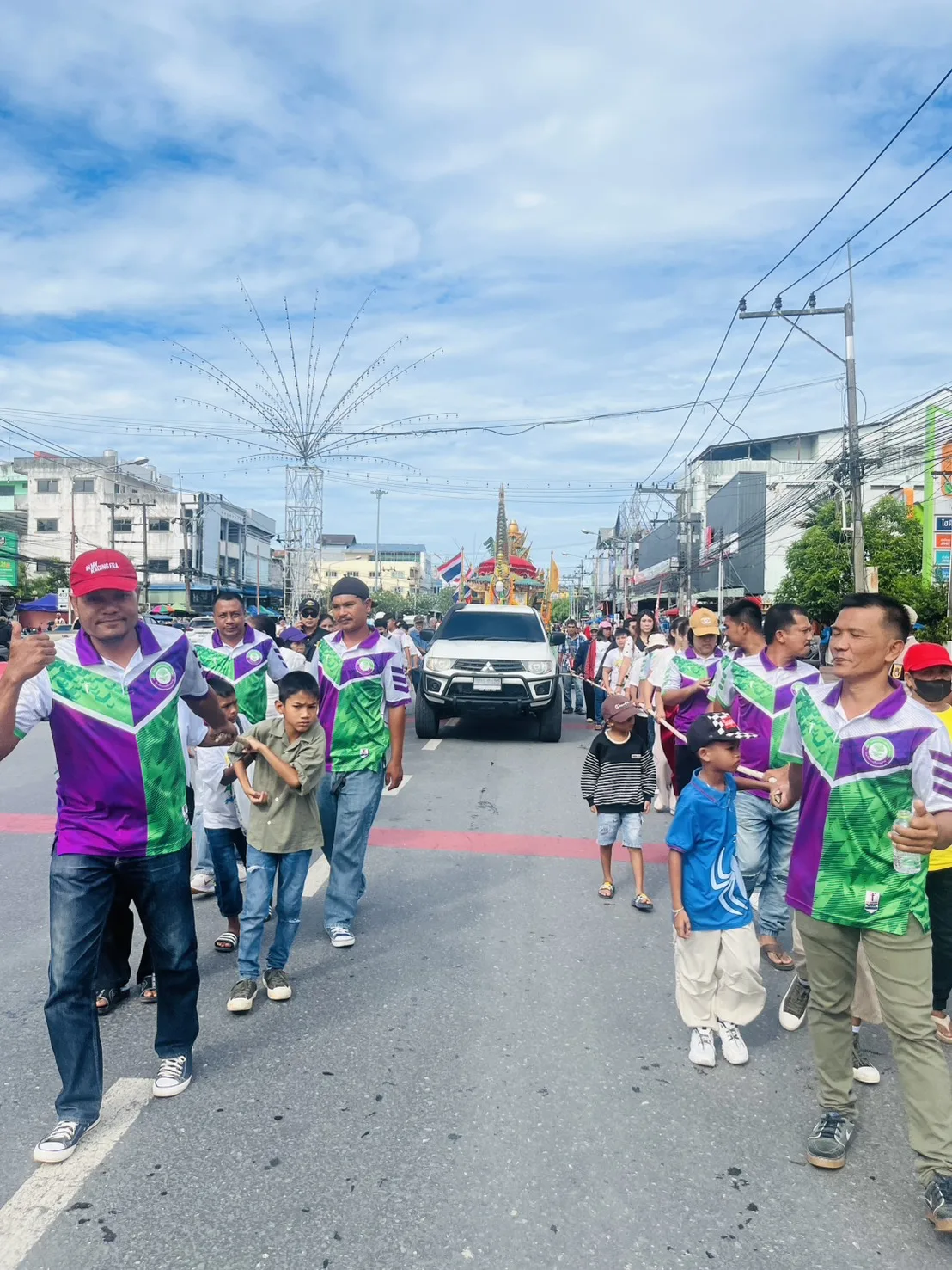 ขบวนร่วมประเพณีชักพระอำเภอทุ่งสง ปี 2569
