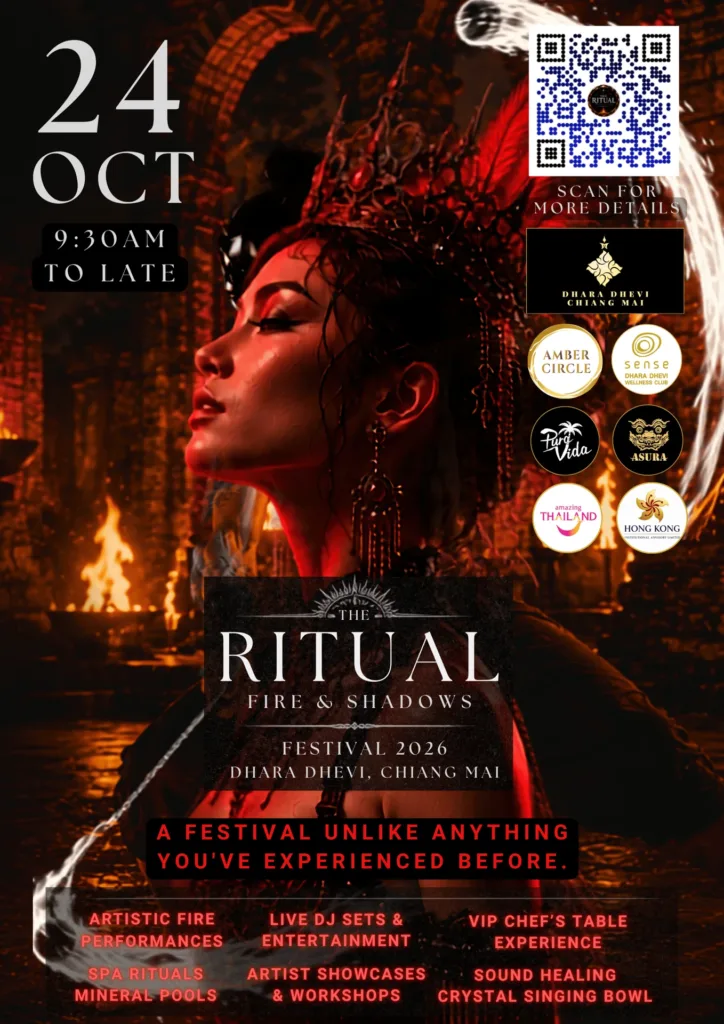 The Ritual: Fire & Shadow Festival 2026 — วันใหม่ 24 ตุลาคม